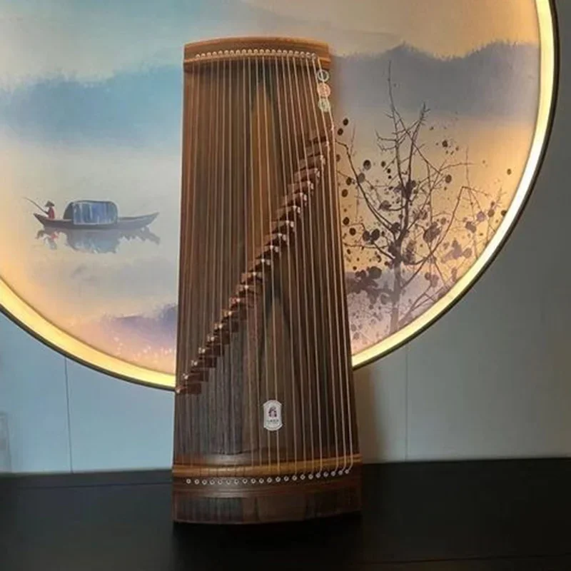 Musical Instrument Lute - Mini Guzheng Travel Nails Chinese Traditional