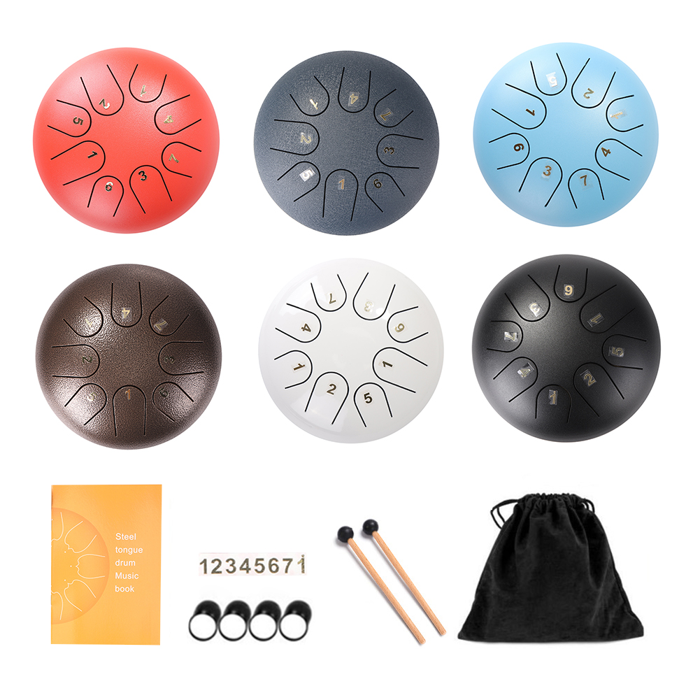 Musical Instrument All - Steel Tongue Drum Percussion Instrument 6