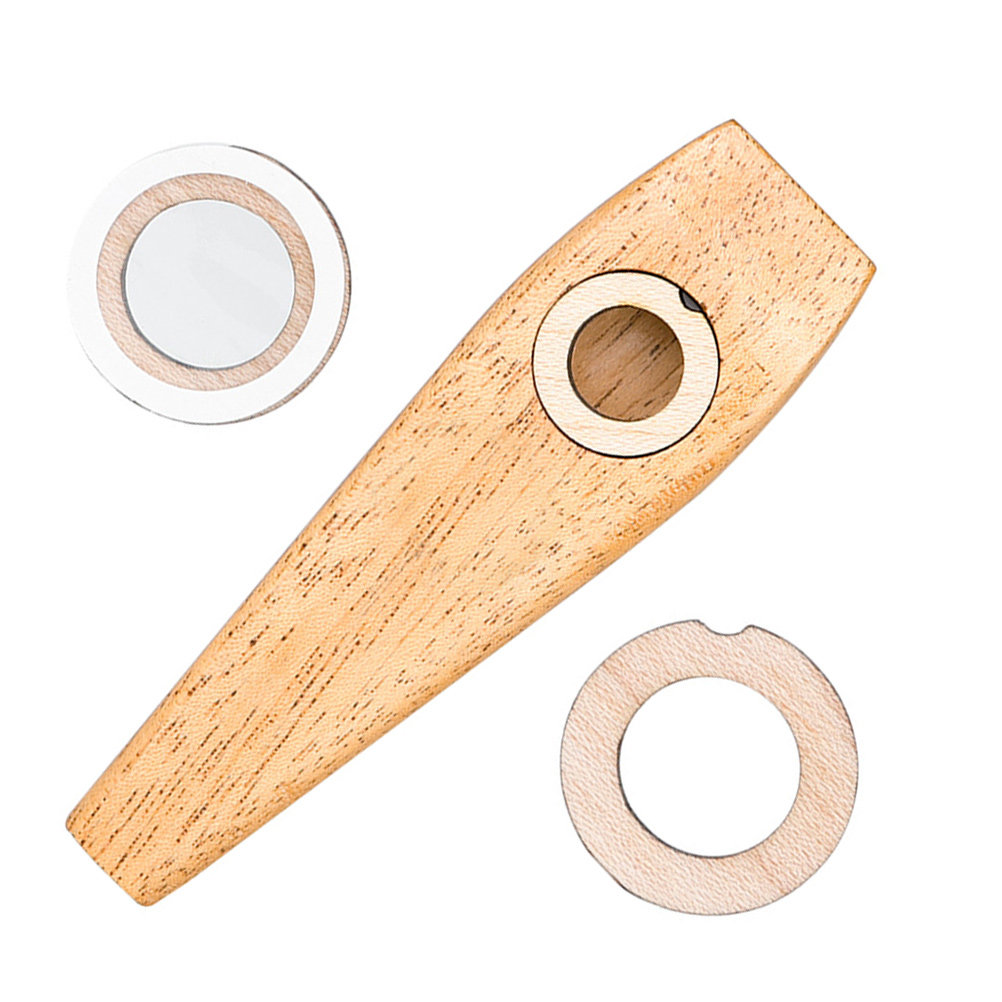 Musical Instrument All - 1Set Wooden Kazoo Musical Instrument for
