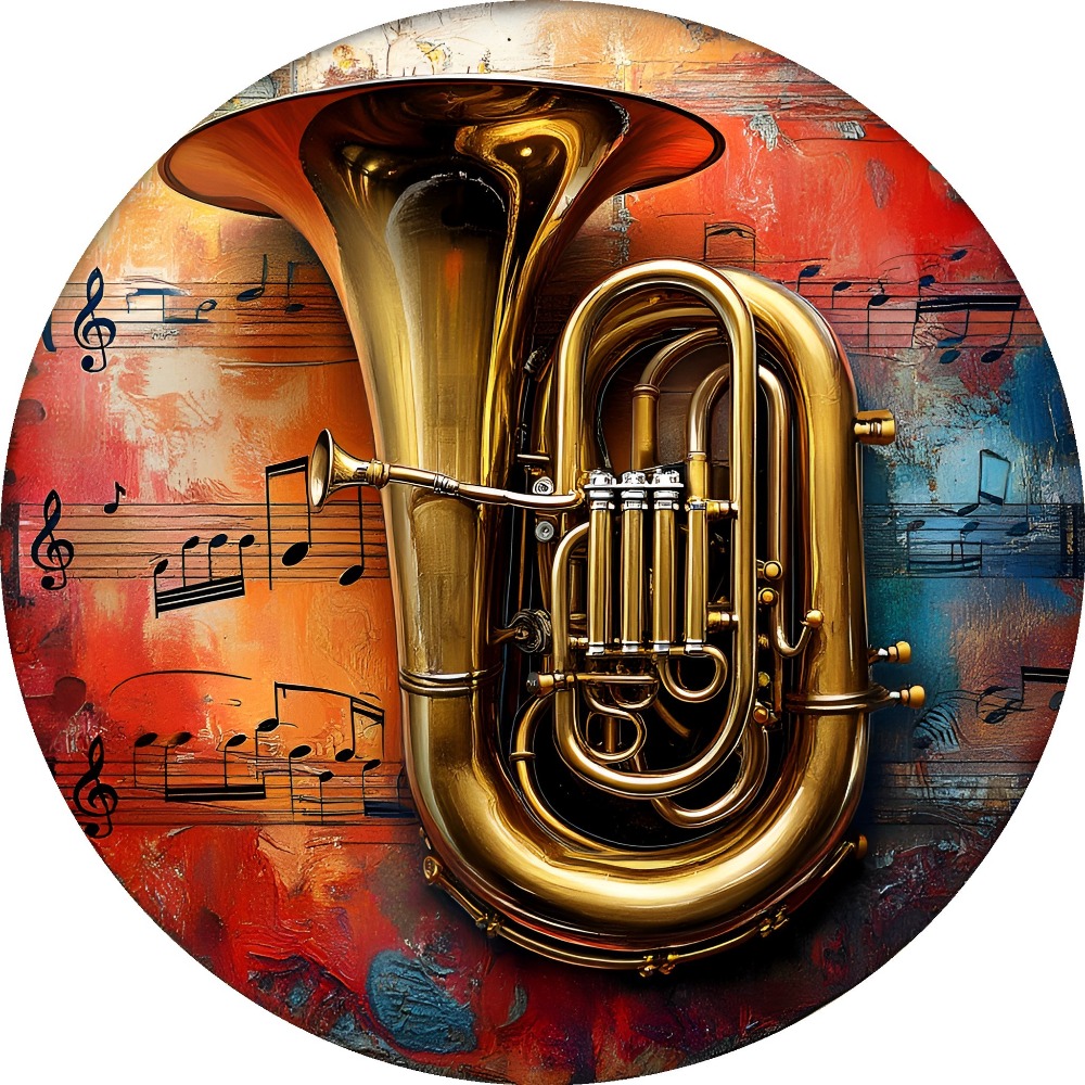 Musical Instrument Sign - Tin Sign - Vintage Durable Metal