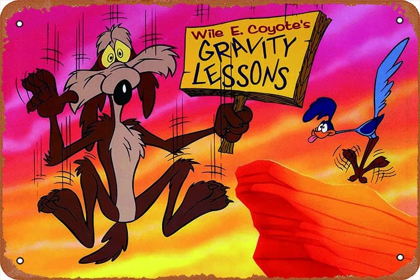 Ysirseu Wile E. Coyote and The - مراجعة Musical Instrument Sign وسعره