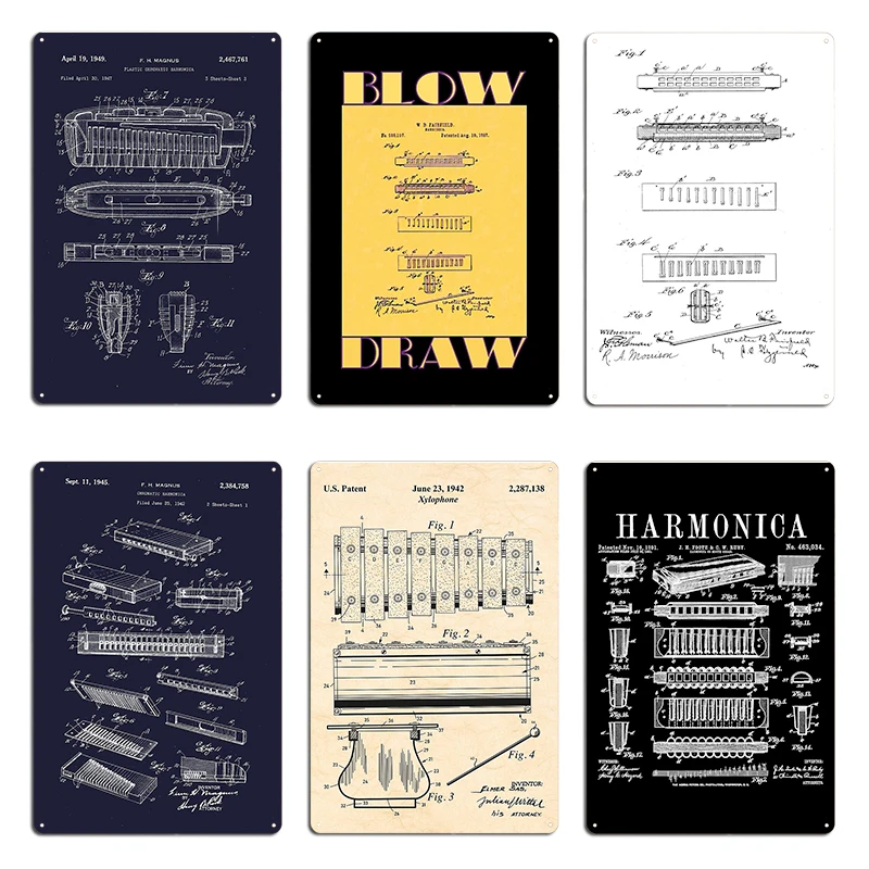 Hohner Harmonica Patent Player - مراجعة Musical Instrument Sign وسعره