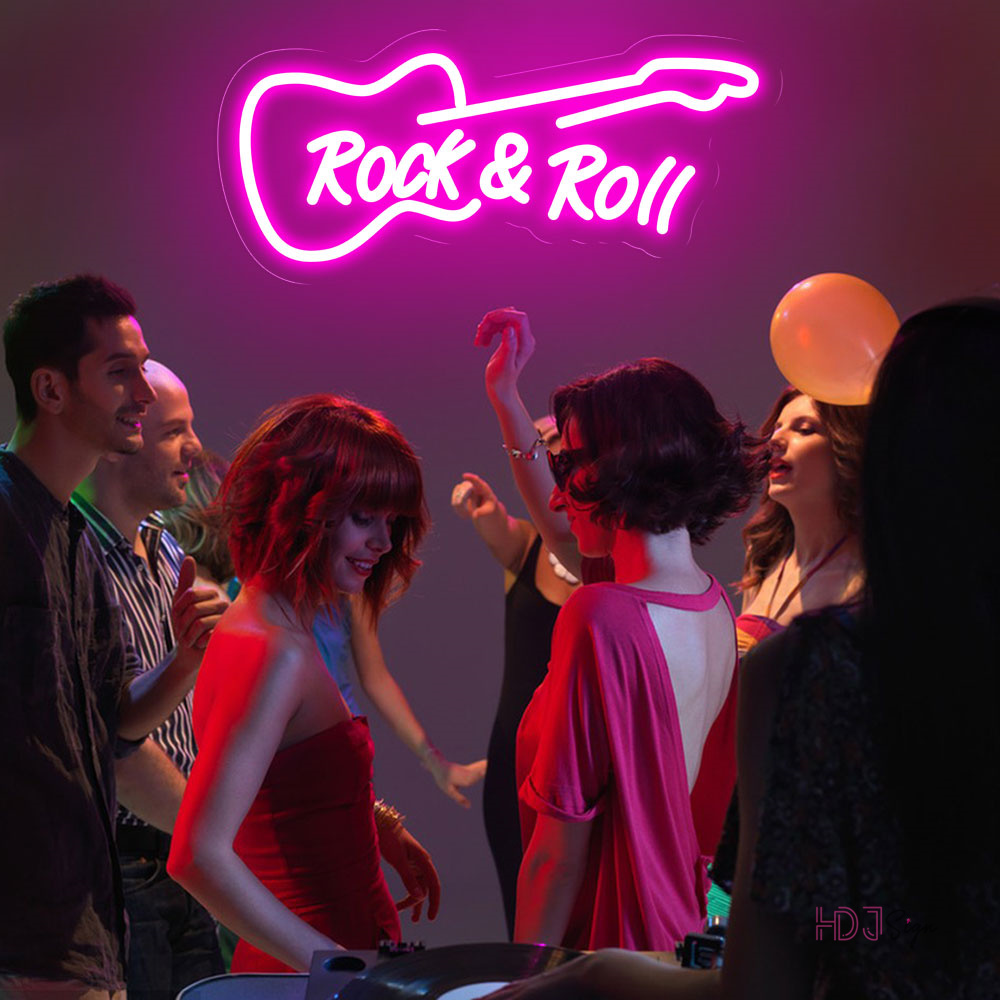 Live Music LED Neon Signs for  - مراجعة Musical Instrument Sign وسعره