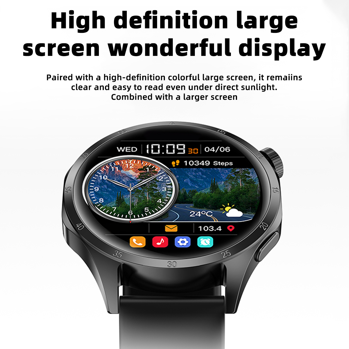 New Smartwatch Android IOS 1.5 - مراجعة Musical Instrument Japanese وسعره