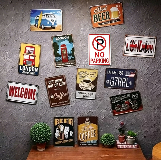 Movie Jaws Poster Metal Tin Si - مراجعة Musical Instrument Sign وسعره