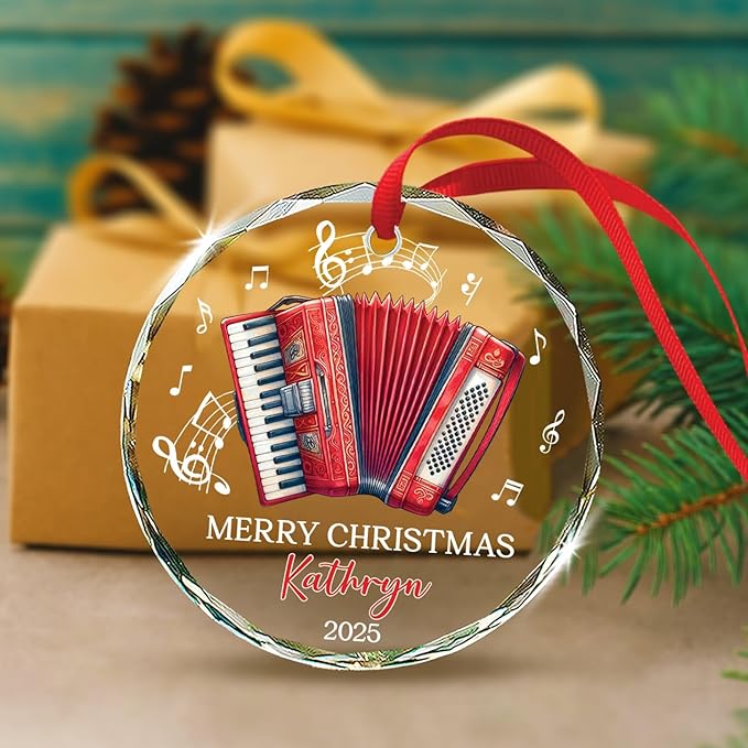 Accordion Lover Christmas Orna - مراجعة Musical Instrument Name وسعره