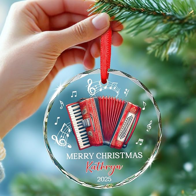 Accordion Lover Christmas Orna - مراجعة Musical Instrument Name وسعره