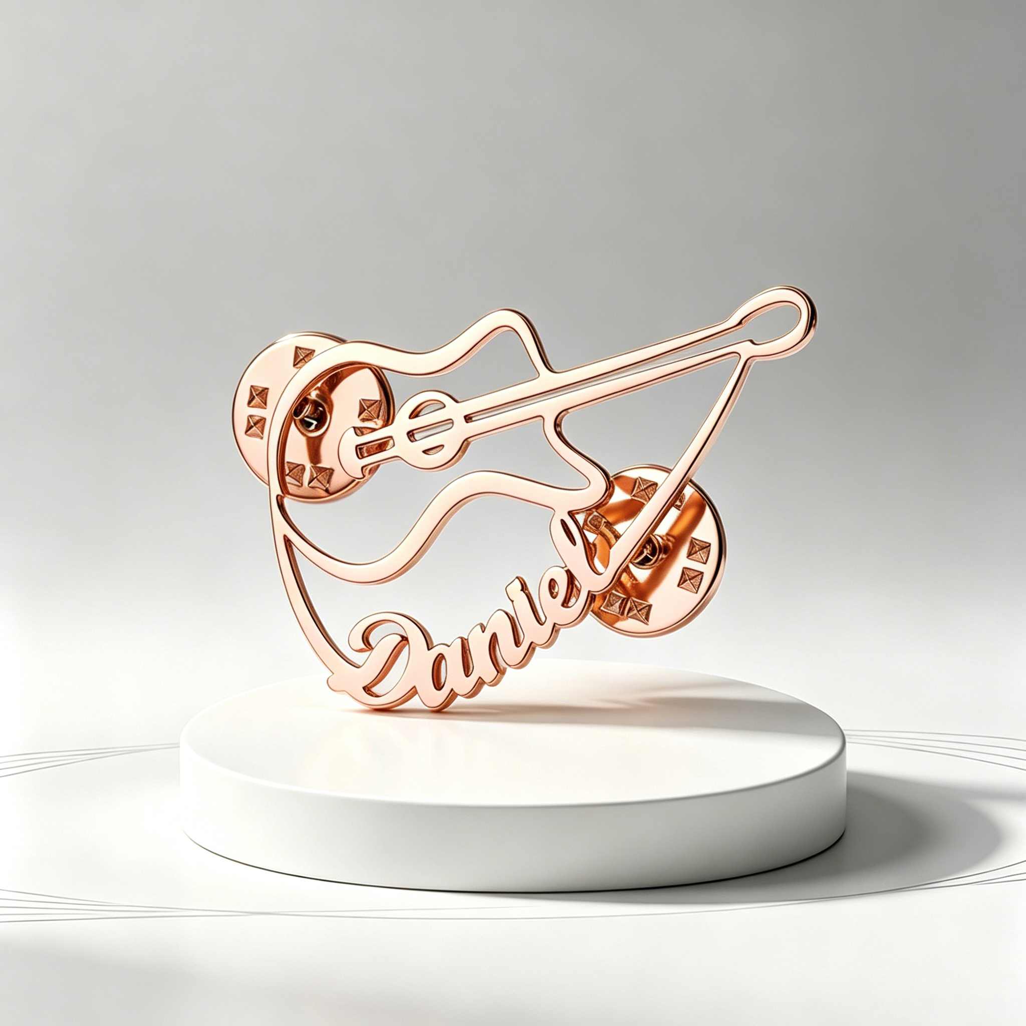 Custom Violin Pin Brooch Stain - مراجعة Musical Instrument Name وسعره