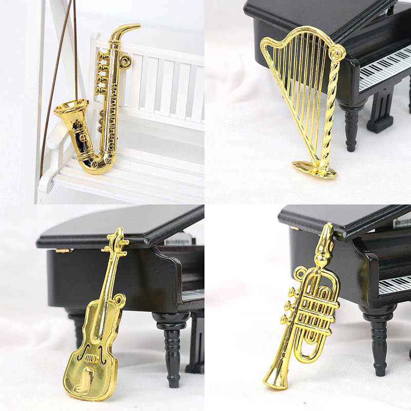 6-18PCS Random Mix Style Gold  - مراجعة Musical Instrument Project وسعره