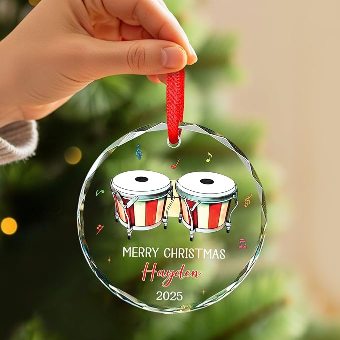 Bongo Drum Player Christmas Or - مراجعة Musical Instrument Name وسعره