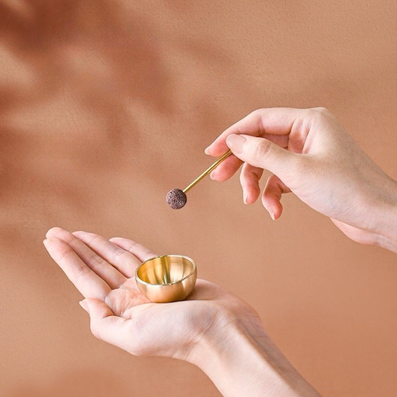 Mini Singing Bowl Handmade Cop - مراجعة Musical Instrument All وسعره