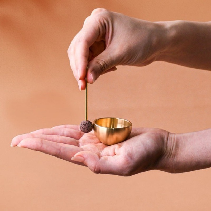 Mini Singing Bowl Handmade Cop - مراجعة Musical Instrument All وسعره