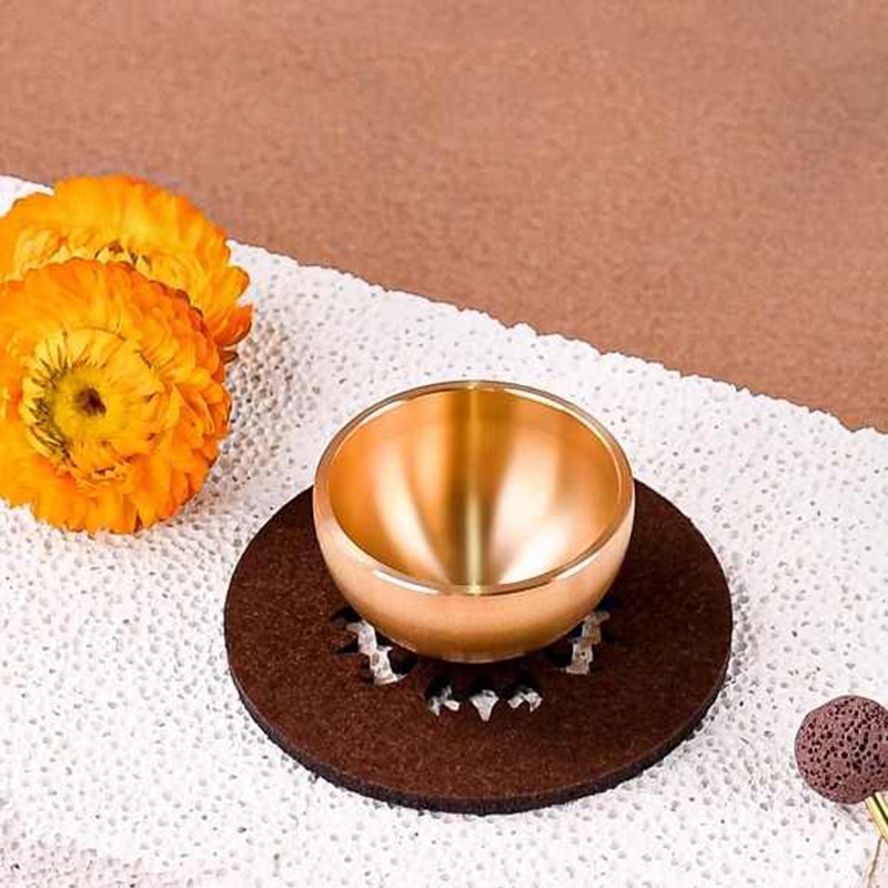 Mini Singing Bowl Handmade Cop - مراجعة Musical Instrument All وسعره