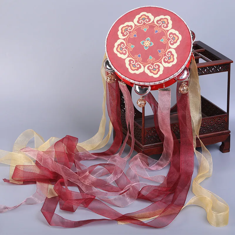 Decorative Tambourine with Col - مراجعة Musical Instrument Lute وسعره