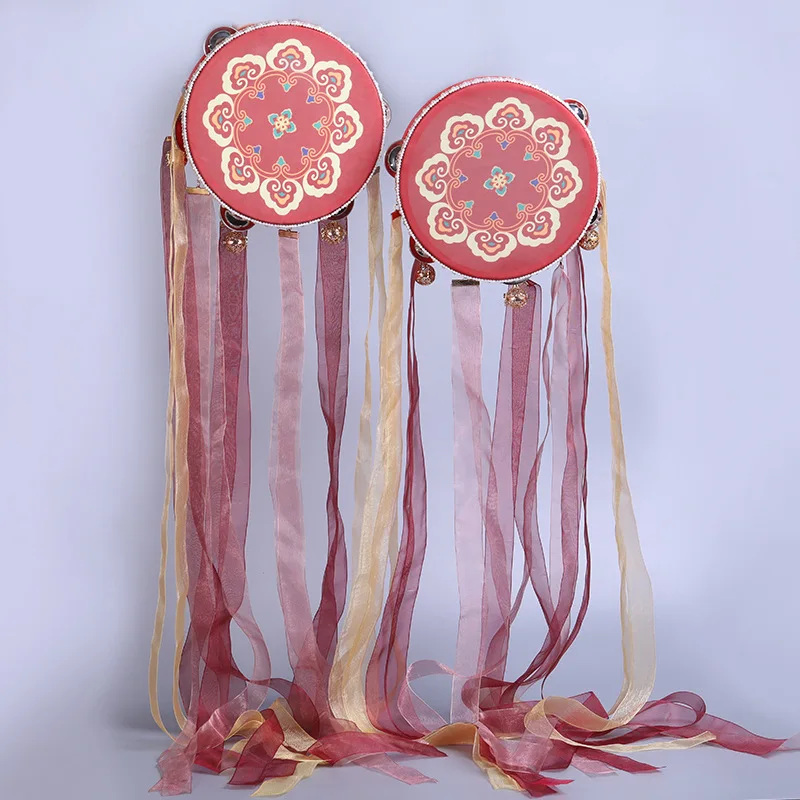 Decorative Tambourine with Col - مراجعة Musical Instrument Lute وسعره