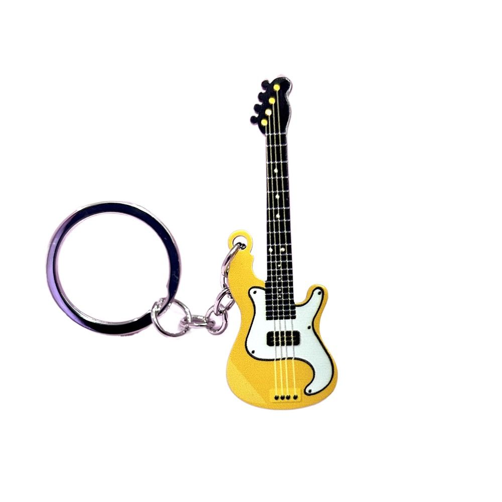 Key Chain Hip Hop Guitar Key C - مراجعة Musical Instrument All وسعره