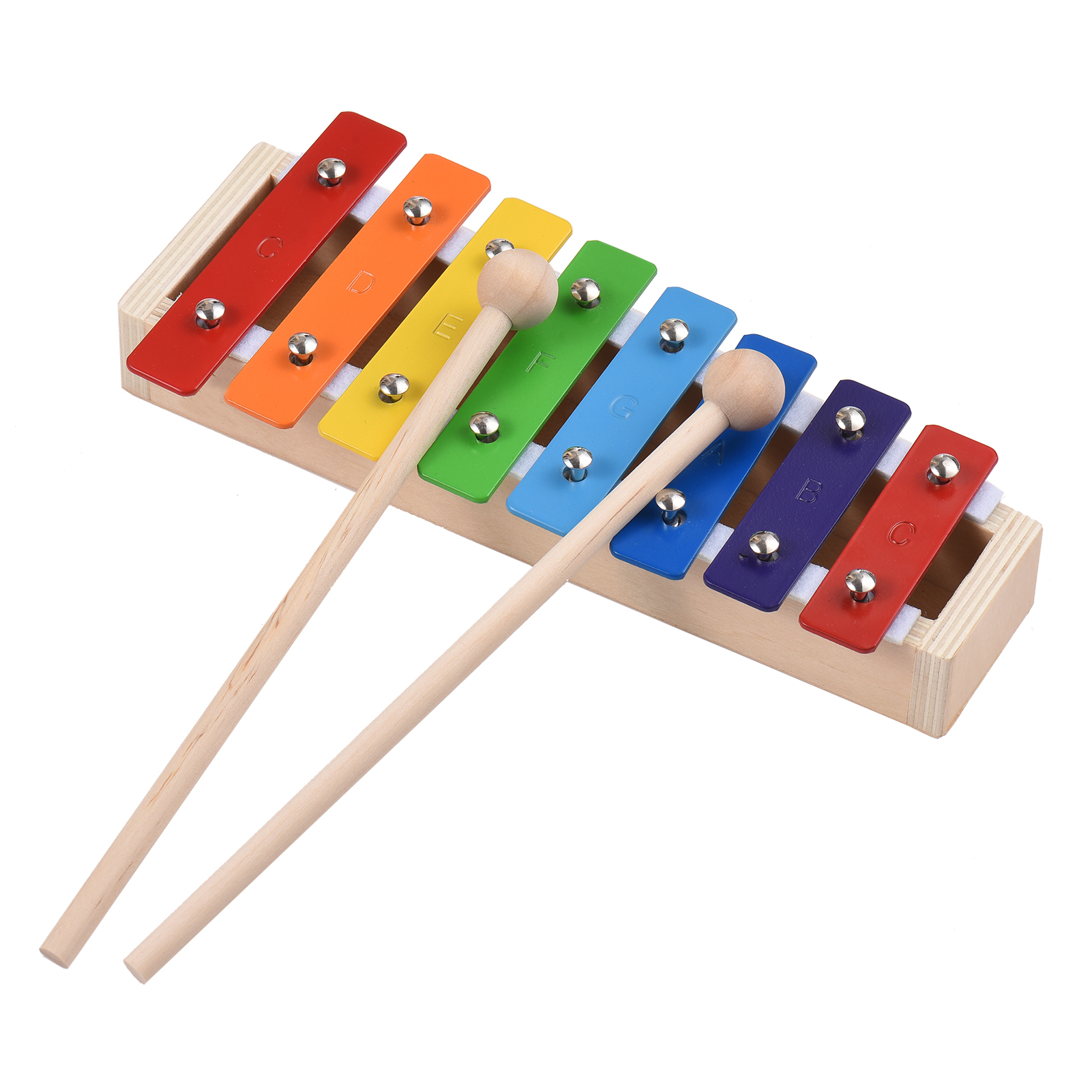 8 Keys Compact Size Xylophone  - مراجعة Musical Instrument Project وسعره