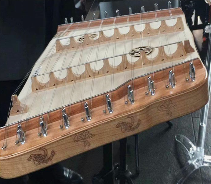 Small dulcimer yangqin treble  - مراجعة Musical Instrument Lute وسعره