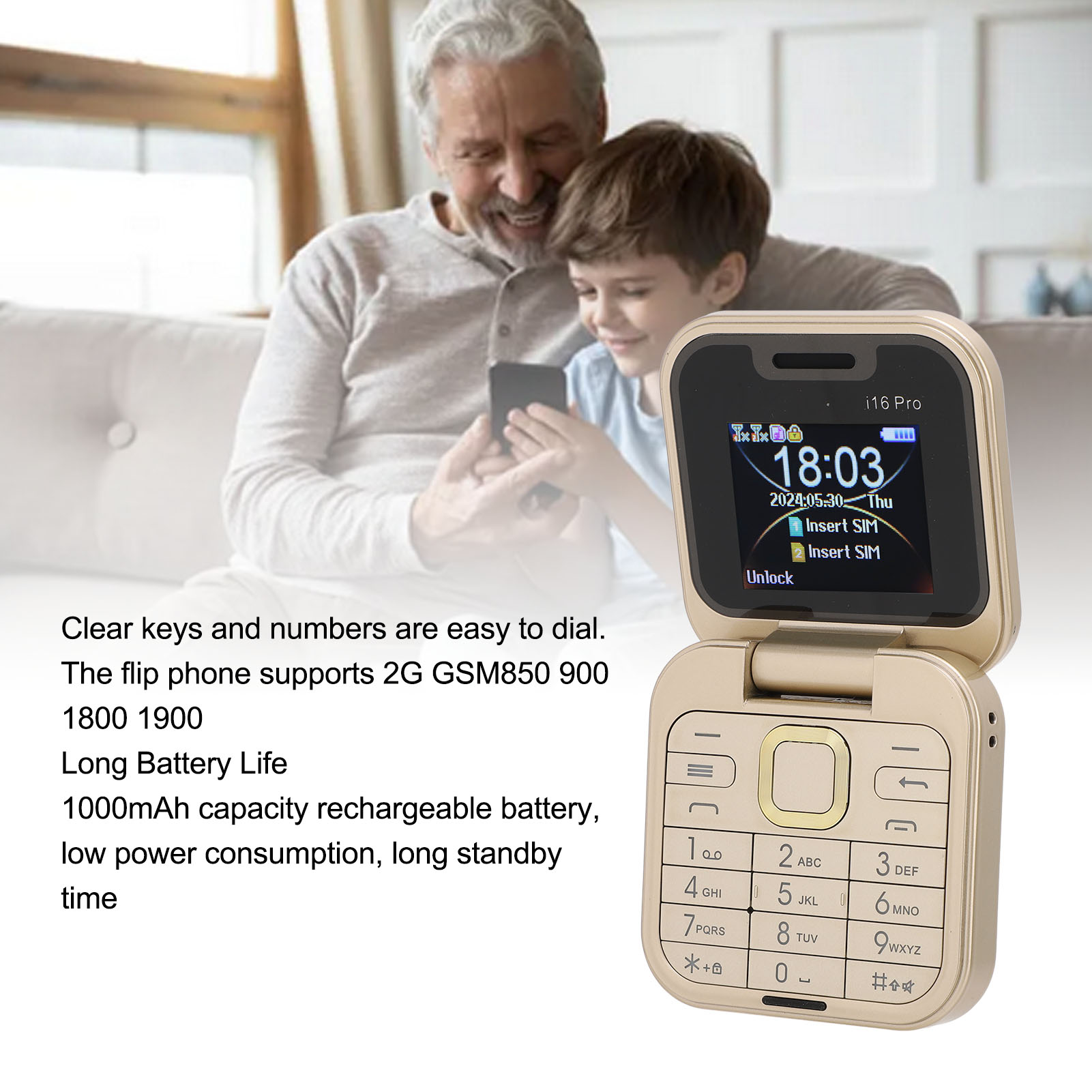 2G Big Buttons  Phone Support  - مراجعة Musical Instrument Japanese وسعره