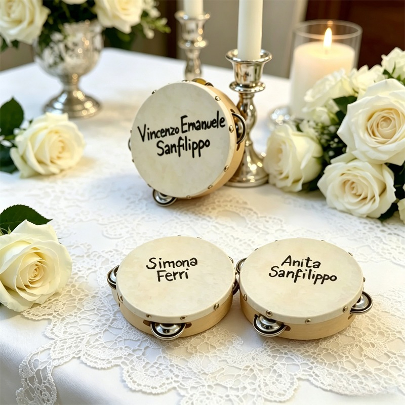 3/5PCS ﻿ Wedding Tambourine Dr - مراجعة Musical Instrument Name وسعره
