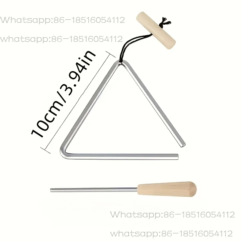1pc Professional Triangle Inst - مراجعة Triangle Beater Music وسعره