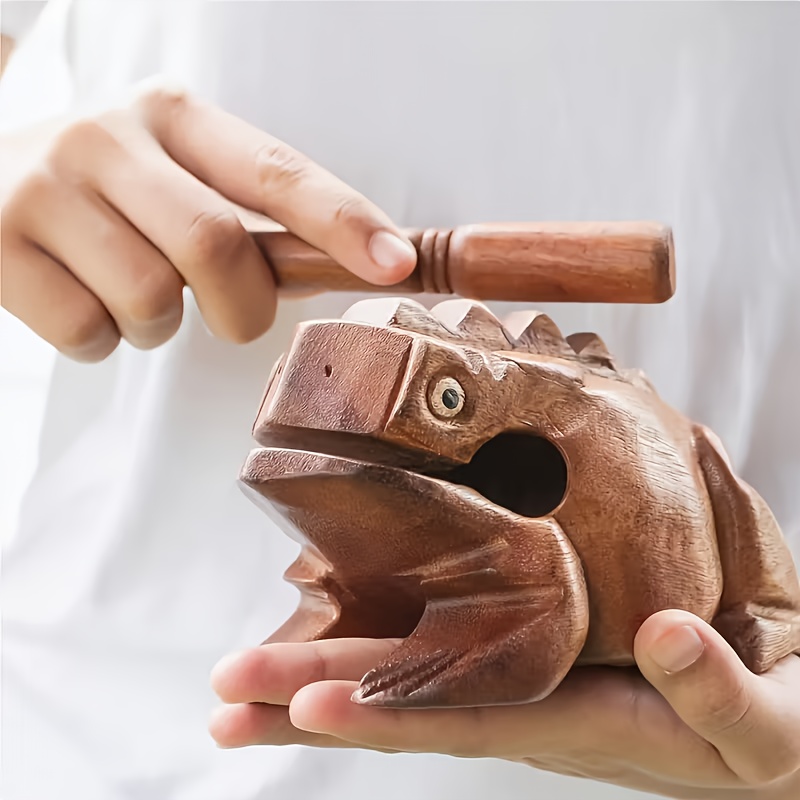 Wooden Frog Classic Handmade P - مراجعة Musical Instrument Of Africa وسعره