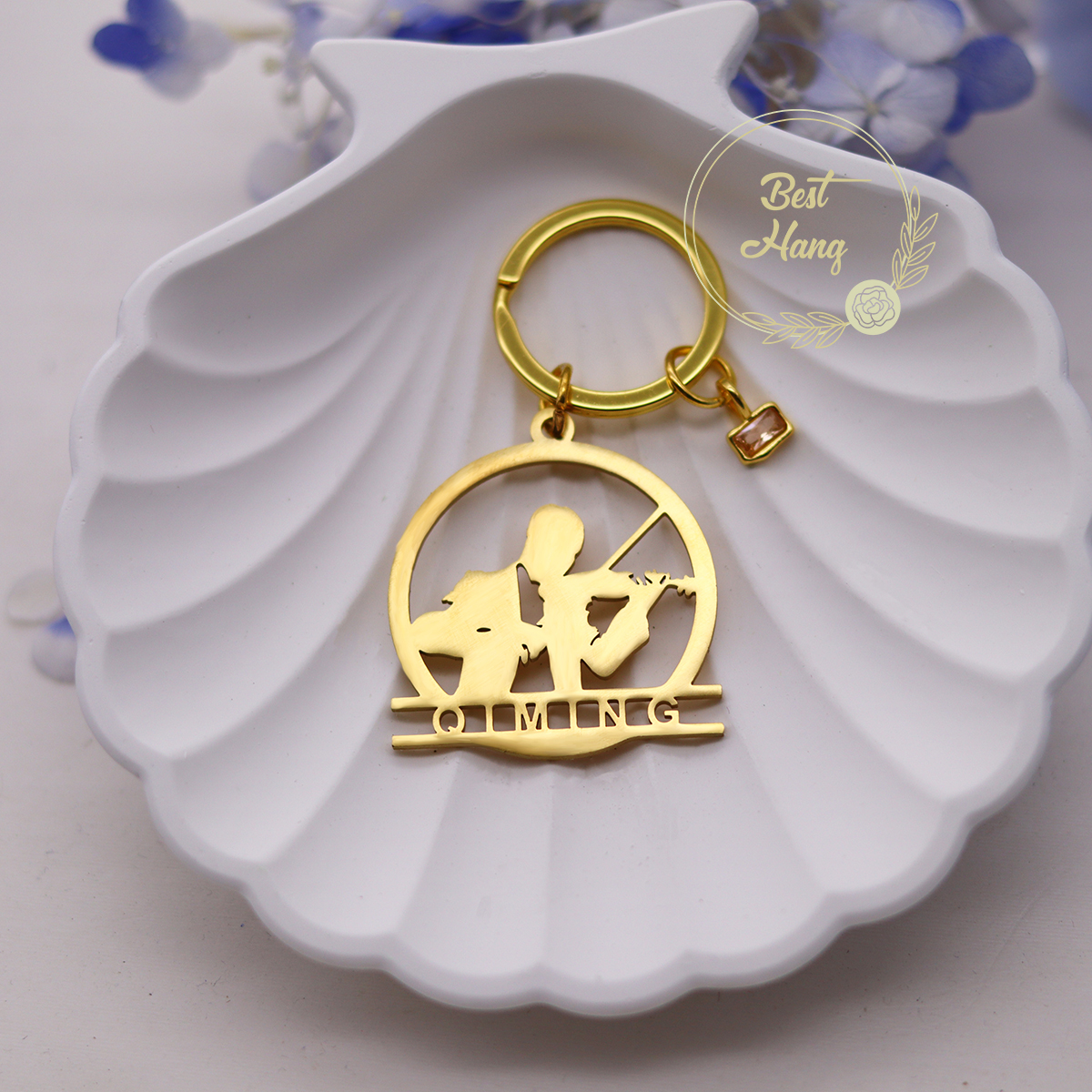 Custom Name Birthstone Pendant - مراجعة Musical Instrument Name وسعره
