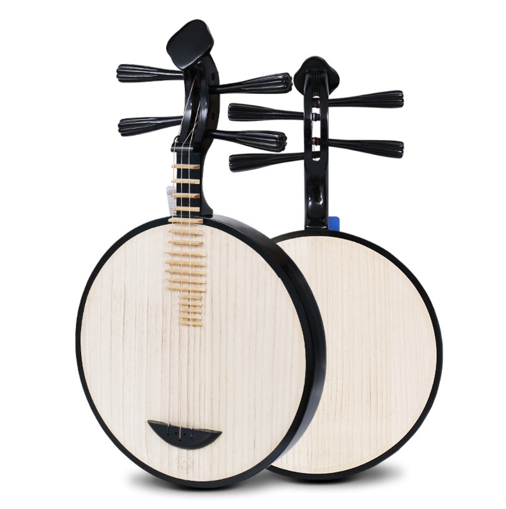 Yueqin Xinghai 8211R Moon lute - مراجعة Musical Instrument Lute وسعره
