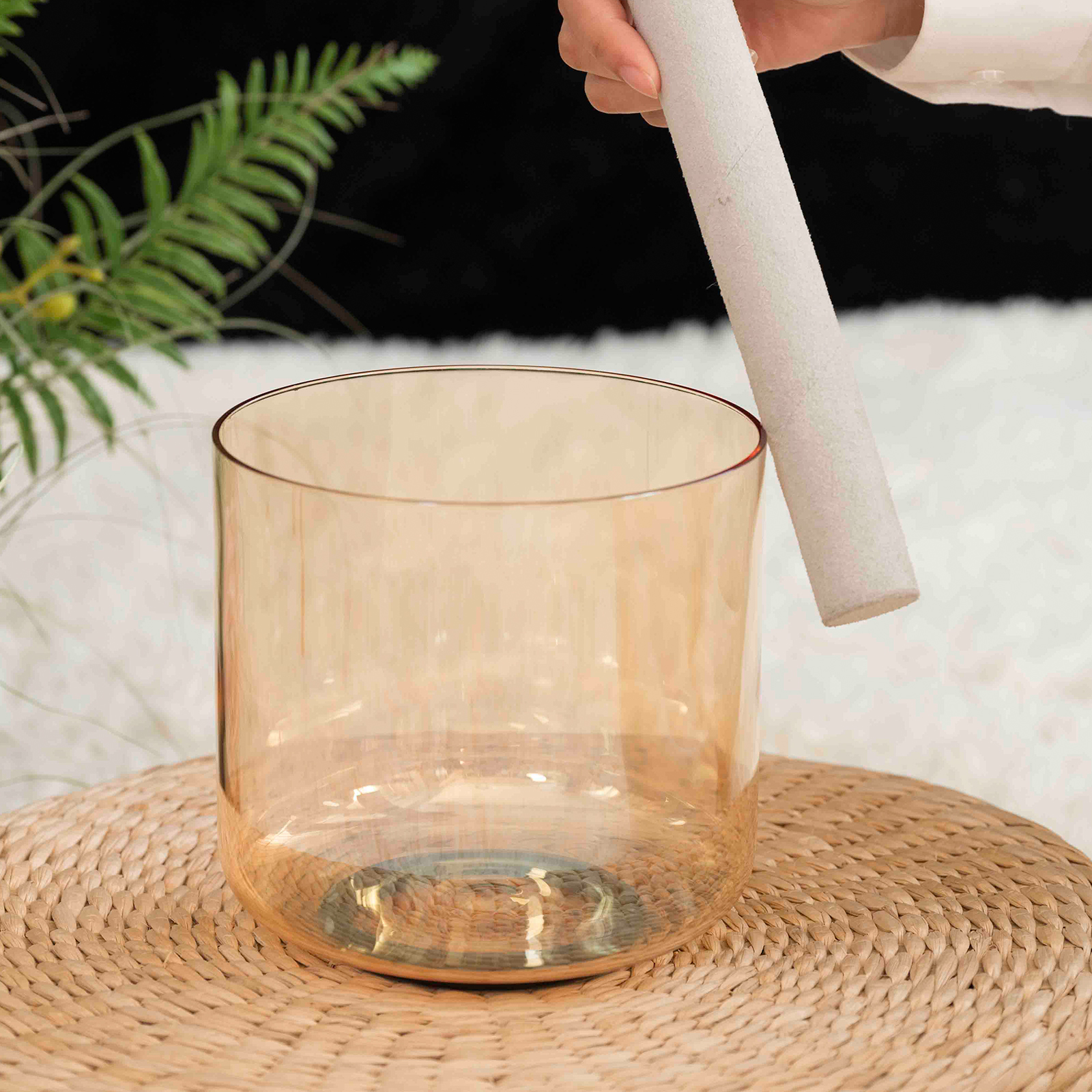Hye-eun 6INCH F Tea Clear Crys - مراجعة Musical Instrument All وسعره