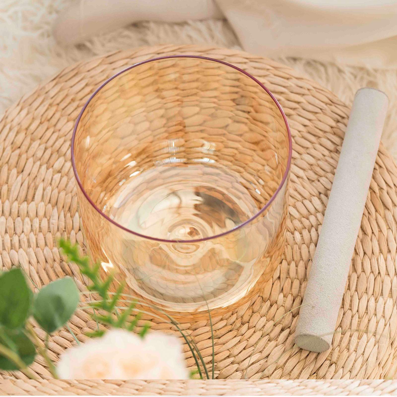Hye-eun 6INCH F Tea Clear Crys - مراجعة Musical Instrument All وسعره
