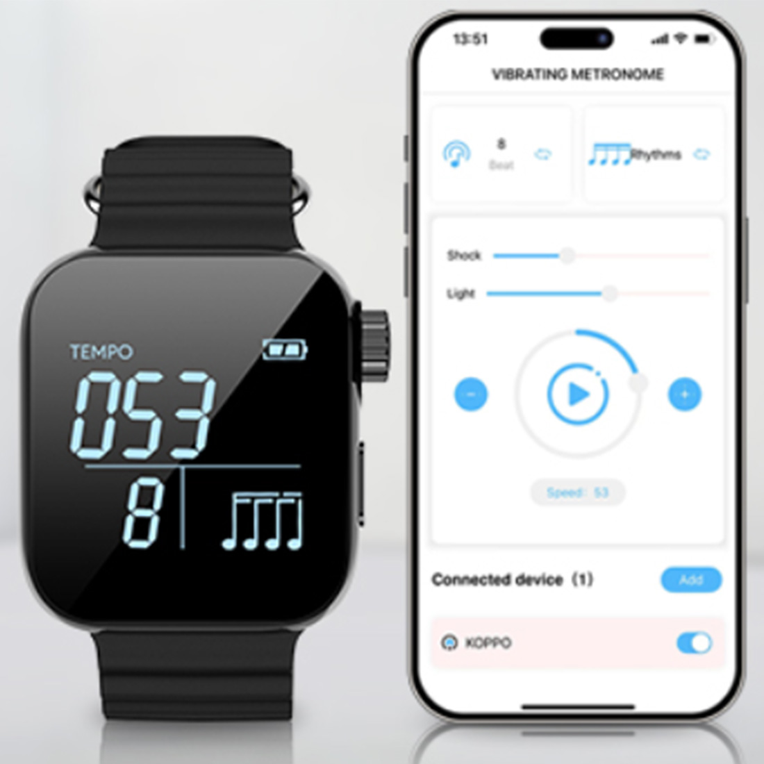 Wearable Vibrating Metronome 4 - مراجعة Musical Instrument All وسعره