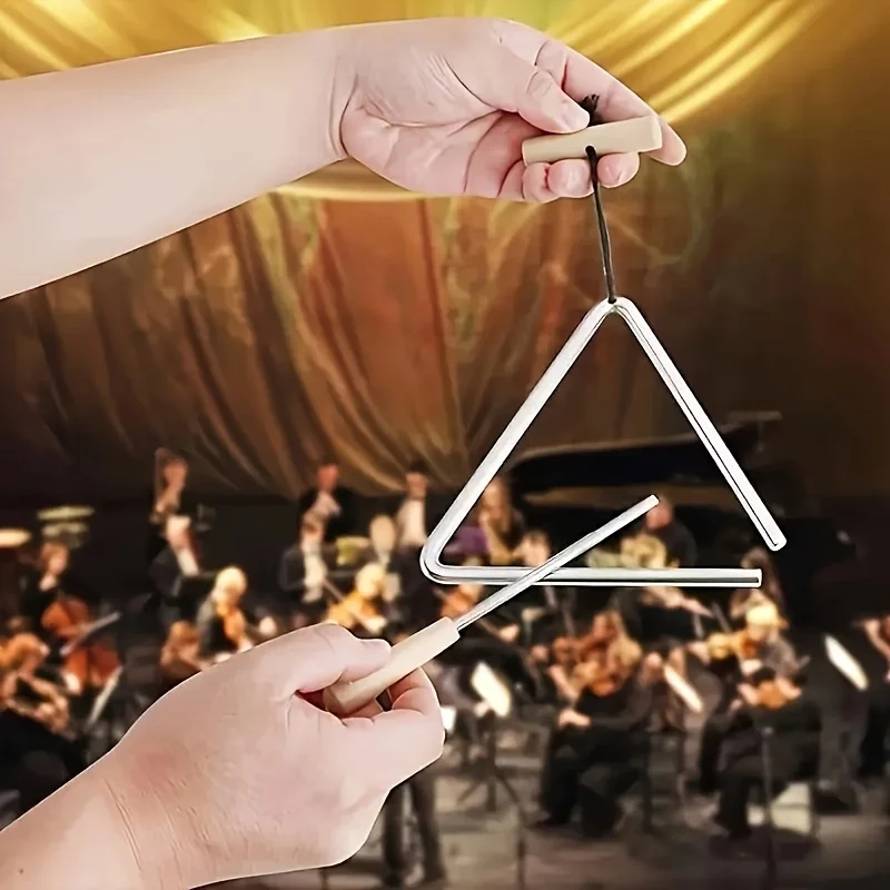 1pc Professional Triangle Inst - مراجعة Triangle Beater Music وسعره