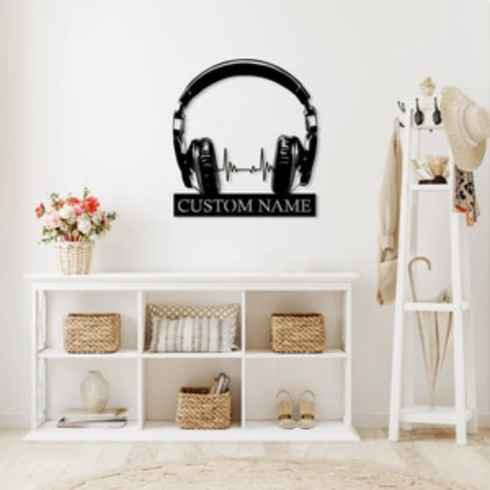 Metal Wall Art - Custom Earpho - مراجعة Musical Instrument Name وسعره