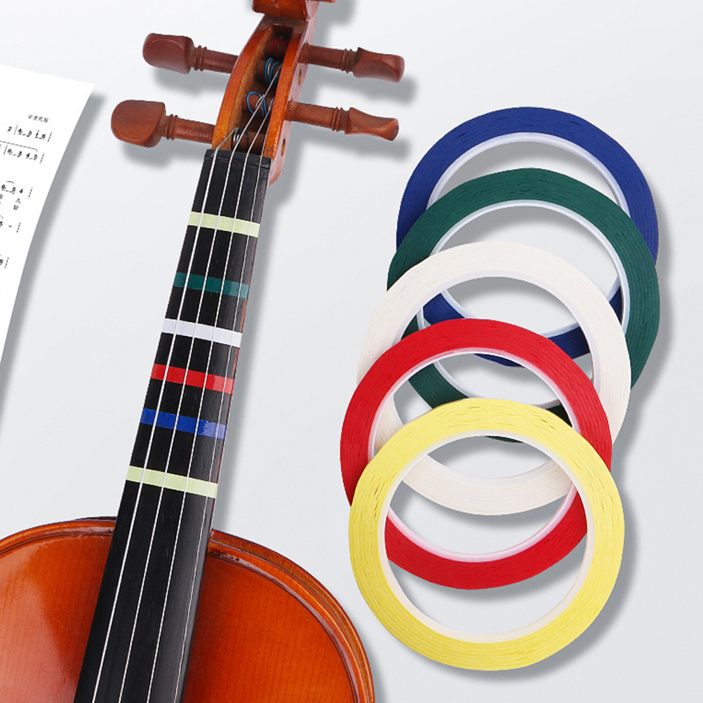 6 Pcs Violin Tape Fingerboard  - مراجعة Musical Instrument Sign وسعره