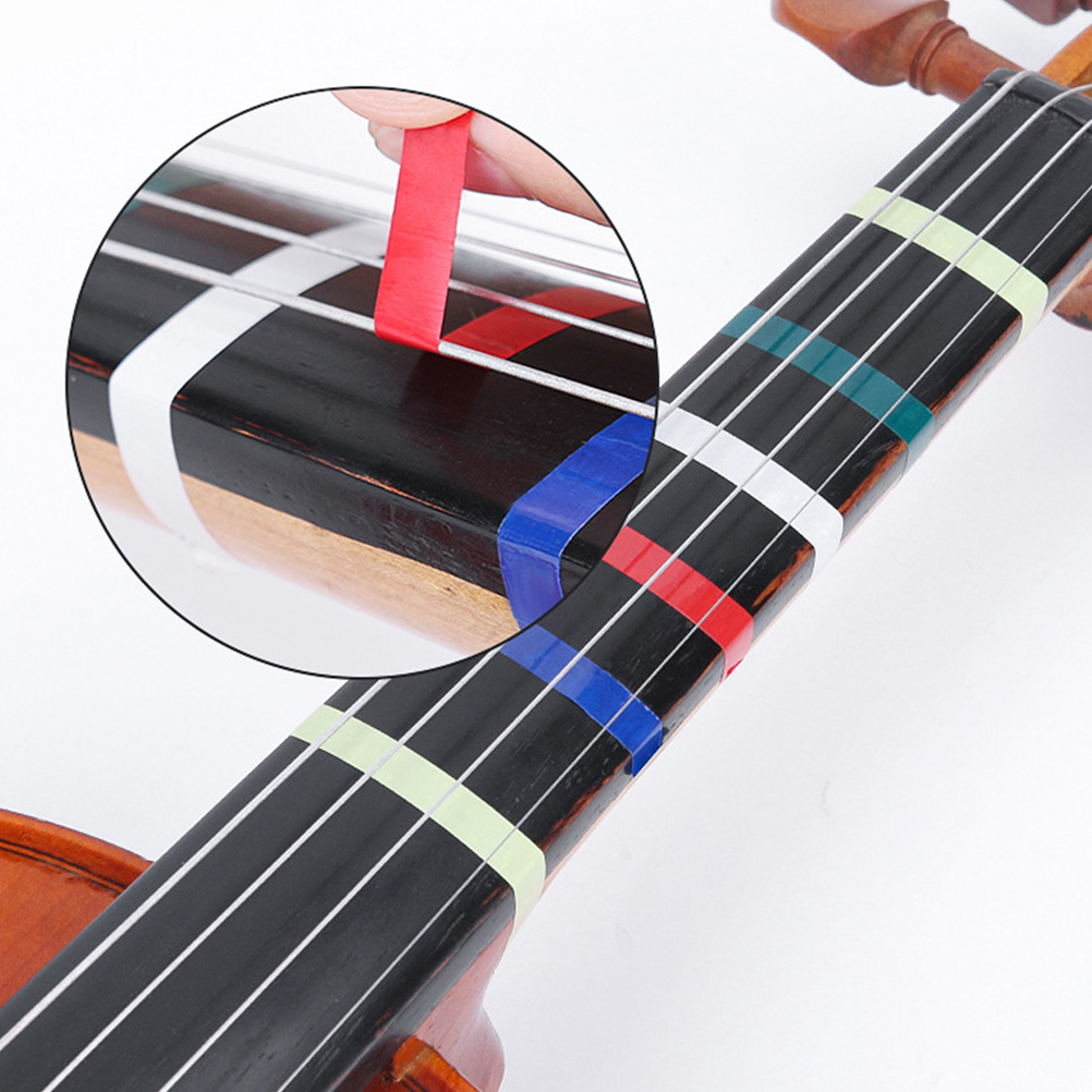 6 Pcs Violin Tape Fingerboard  - مراجعة Musical Instrument Sign وسعره
