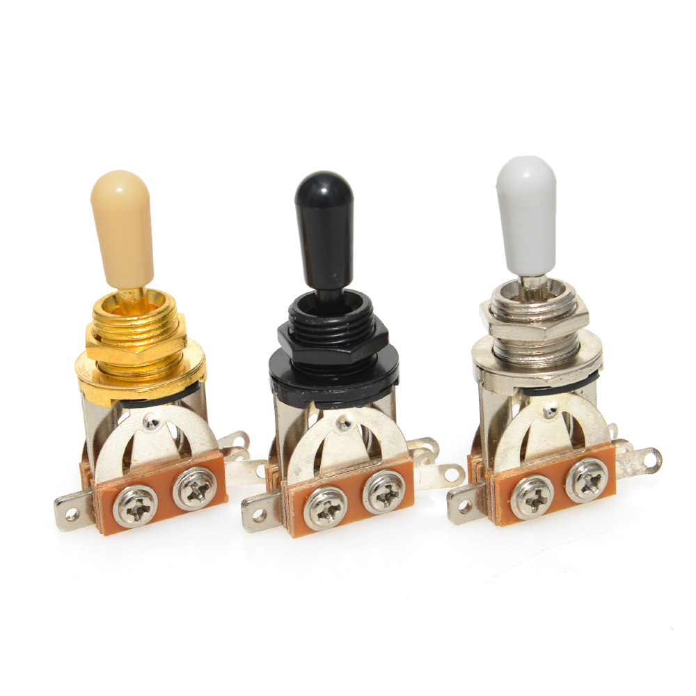 1pcs 3 Way Toggle Switch for L - مراجعة Musical Instrument Vector وسعره