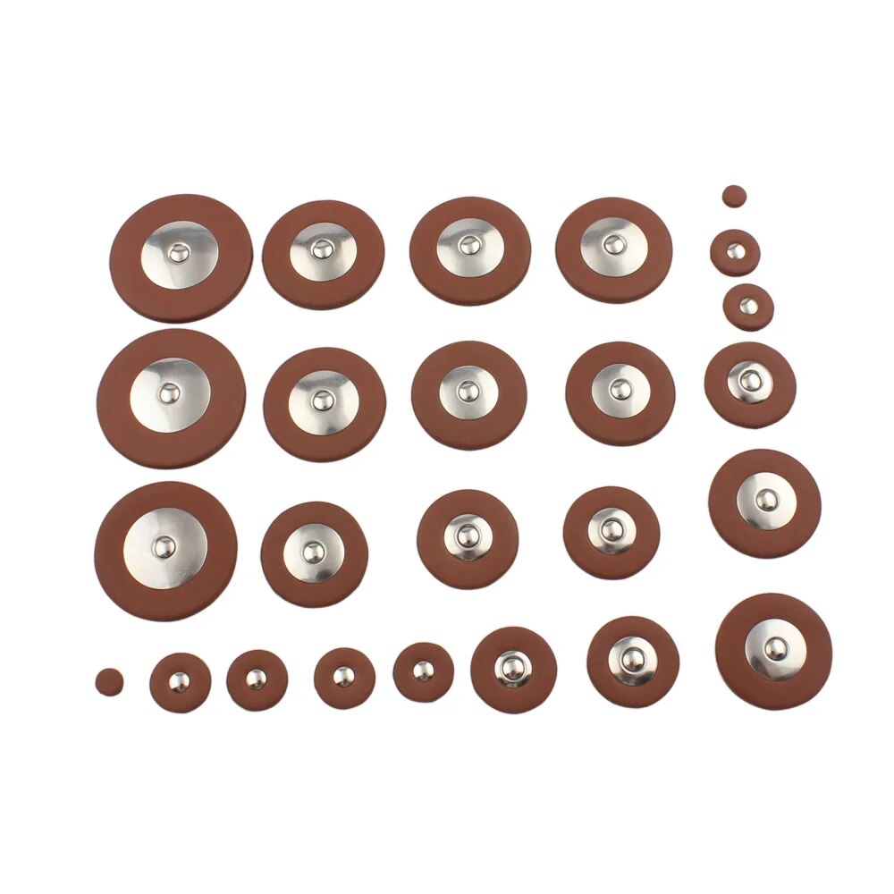 Saxophone Pads Universal Butto - مراجعة Musical Instrument Oboe وسعره