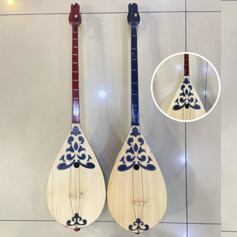 80CM Dombra 2 String Kazakh Et - مراجعة Musical Instrument Project وسعره