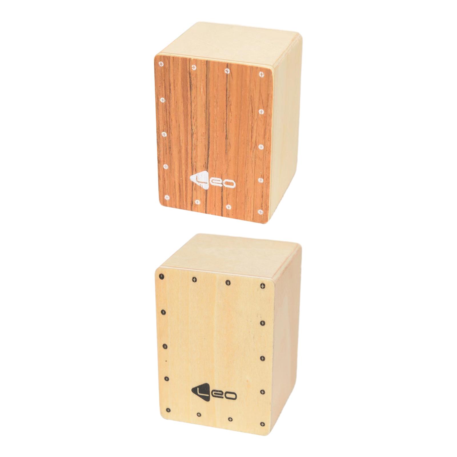 Wooden Cajon Box Drum Portable - مراجعة Cajon Musical Instrument وسعره
