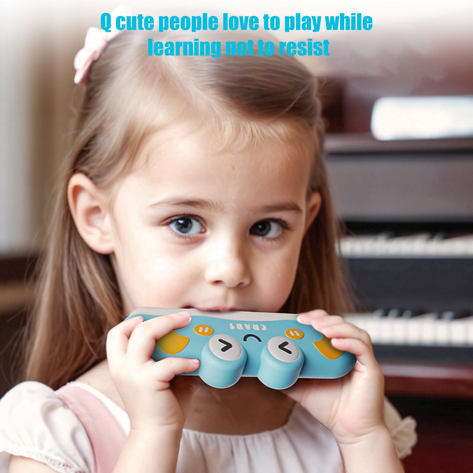Cartoon Toddler Harmonica Toy  - مراجعة Musical Instrument You Blow Into وسعره