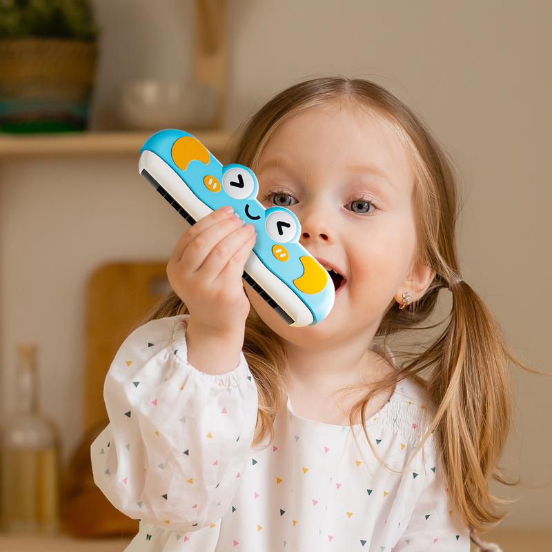 Cartoon Toddler Harmonica Toy  - مراجعة Musical Instrument You Blow Into وسعره