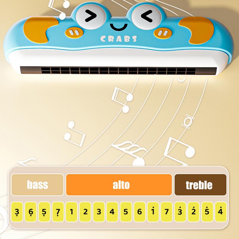 Cartoon Toddler Harmonica Toy  - مراجعة Musical Instrument You Blow Into وسعره