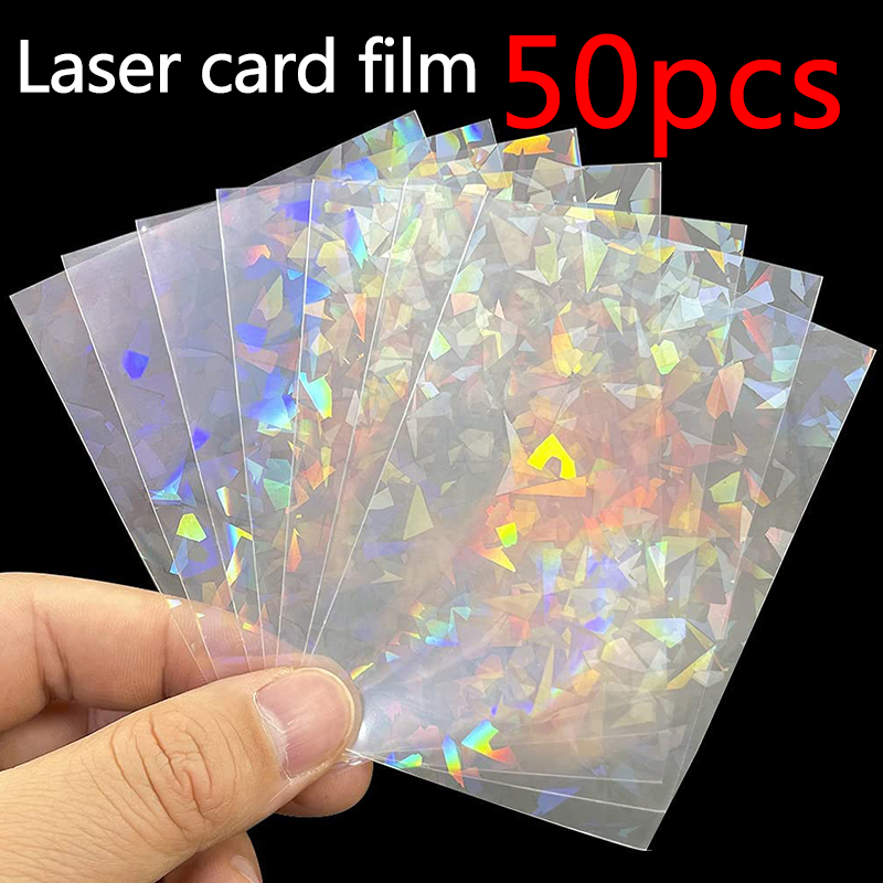 50pcs Soft Trading Laser Card  - مراجعة Cajon Musical Instrument وسعره