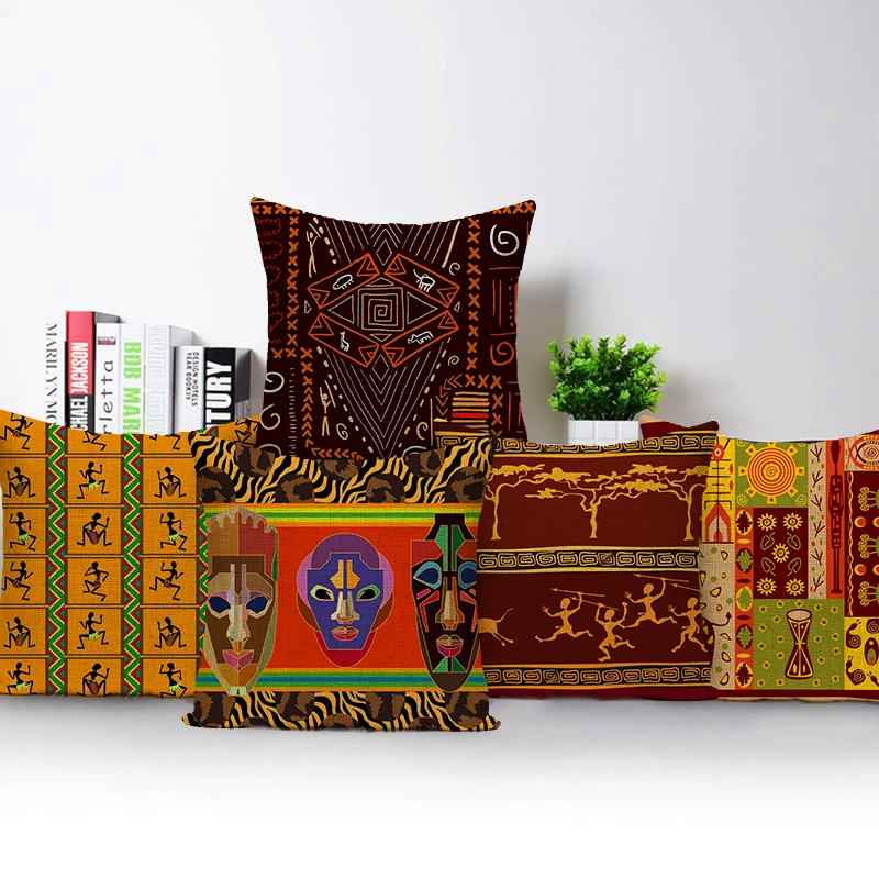 Retro African Woman Cushion Co - مراجعة Musical Instrument Of Africa وسعره