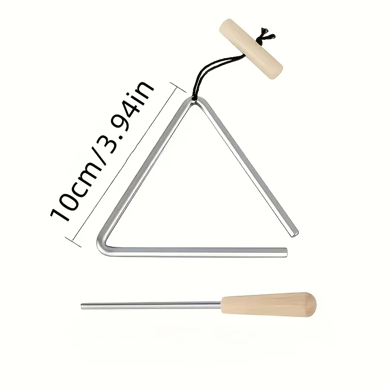 1pc Professional Triangle Inst - مراجعة Triangle Beater Music وسعره