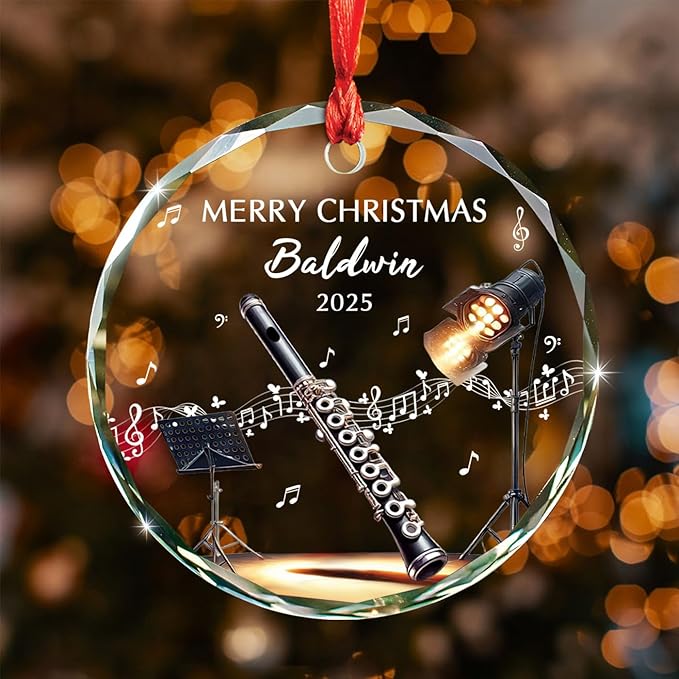 Awesome Piccolo Glass Ornament - مراجعة Musical Instrument Name وسعره