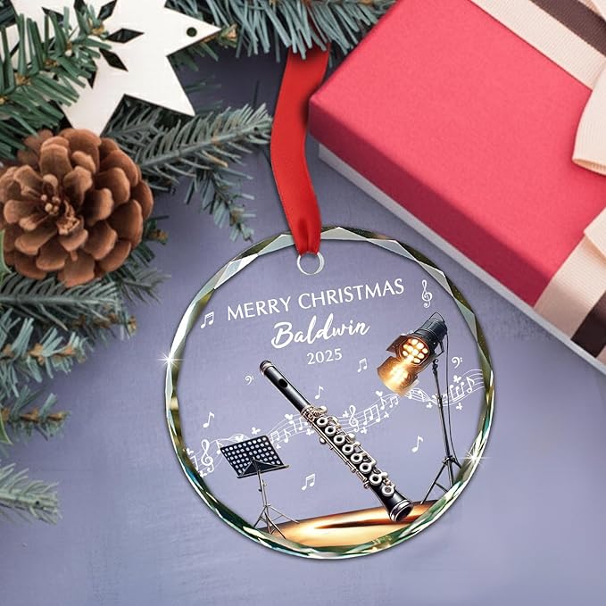 Awesome Piccolo Glass Ornament - مراجعة Musical Instrument Name وسعره