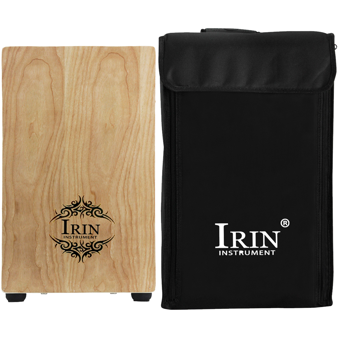 IRIN Cajon Drum Box Drum Solid - مراجعة Cajon Box Drum وسعره