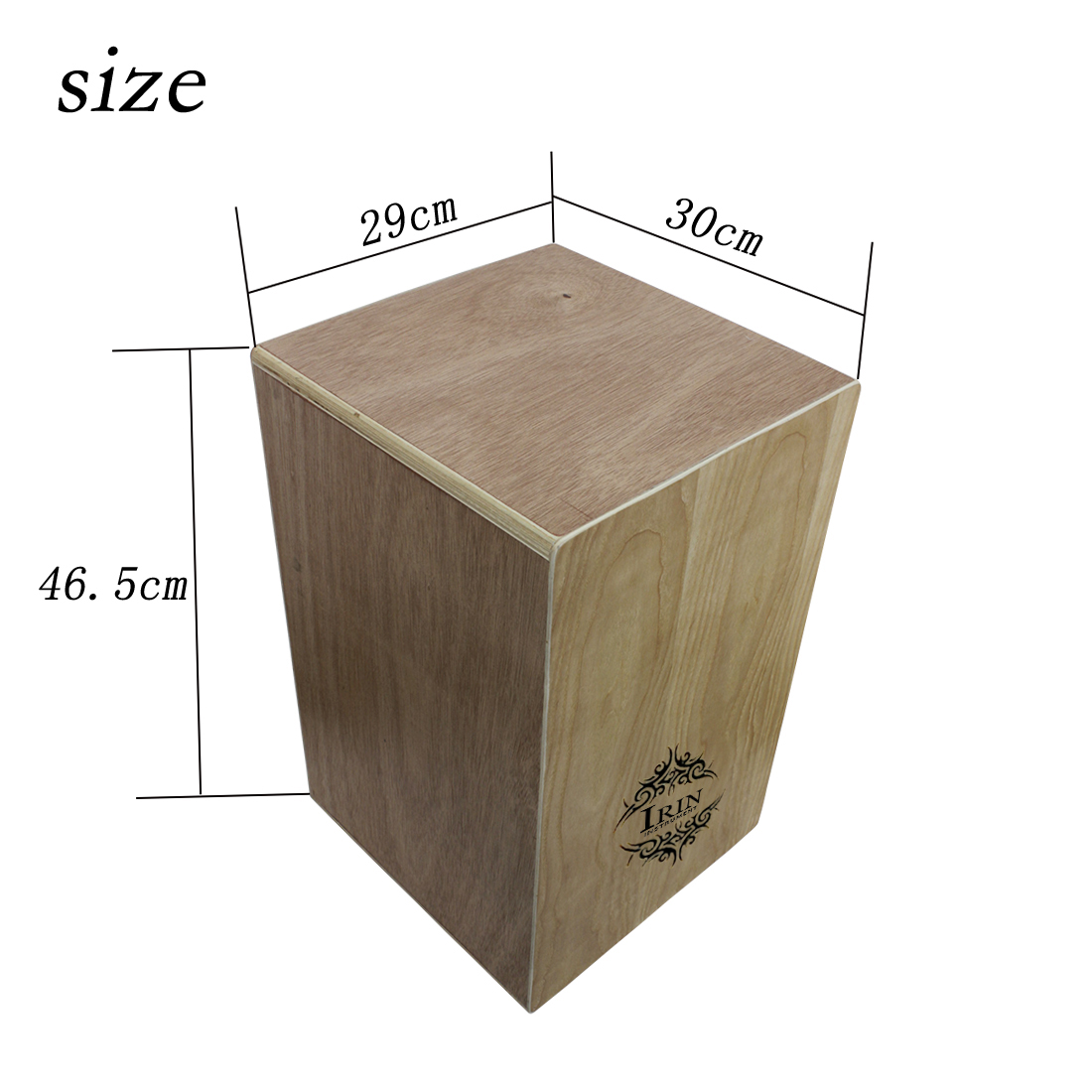 IRIN Cajon Drum Box Drum Solid - مراجعة Cajon Box Drum وسعره