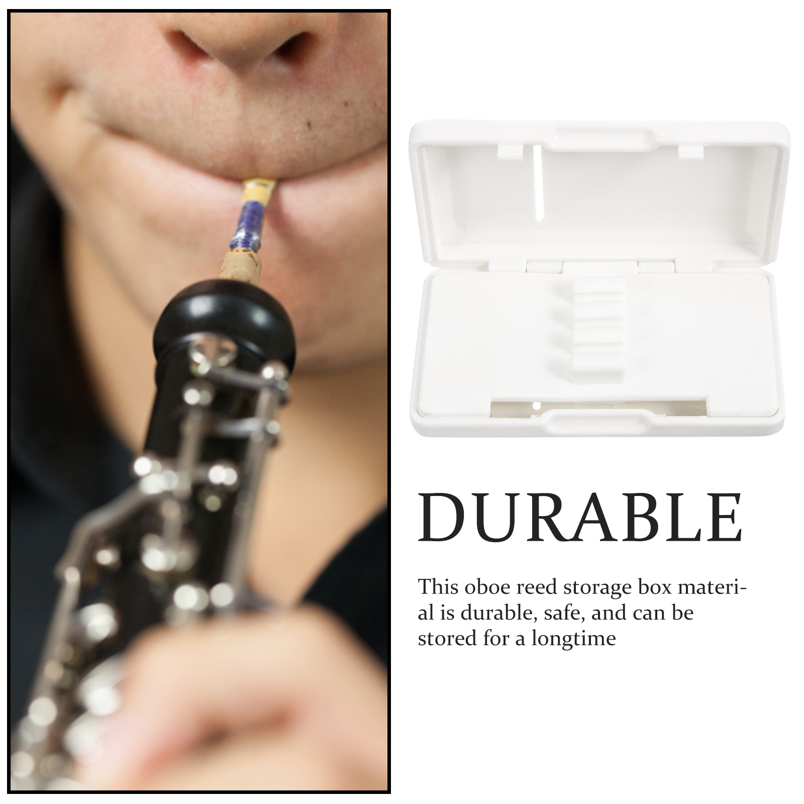 Reed Box Case with Plastic Obo - مراجعة Musical Instrument Oboe وسعره